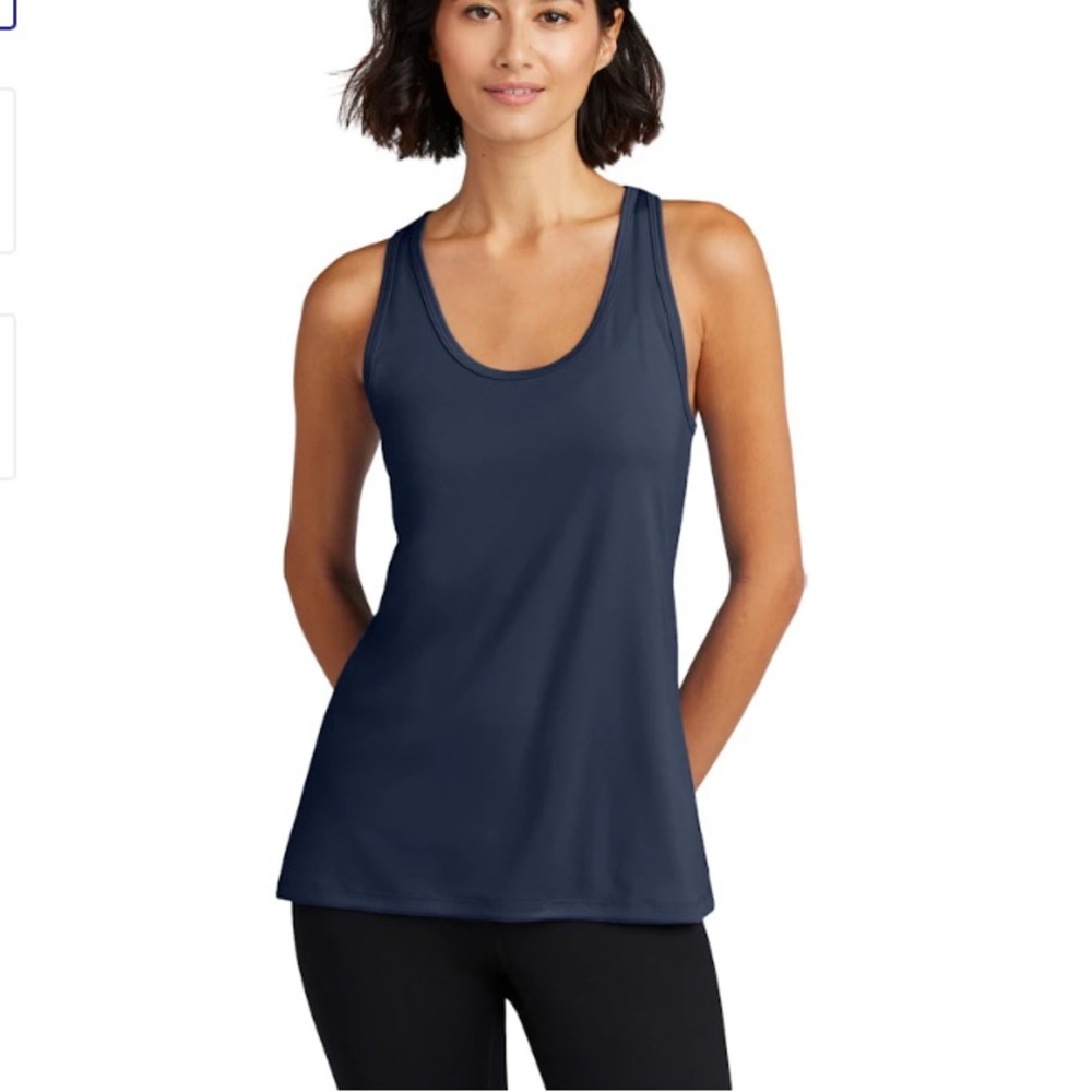 No Boundaries Dark Blue Tank Top